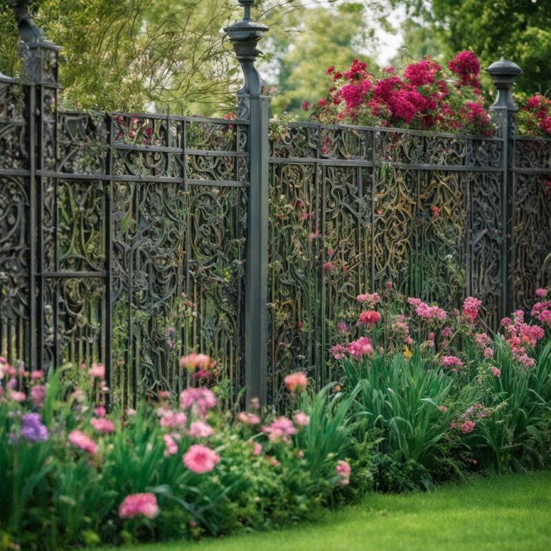 6 начина да подобрите сигурността на задния двор 2 603780 A high metal fence stands tall surrounding a peac xl 1024 v1 0