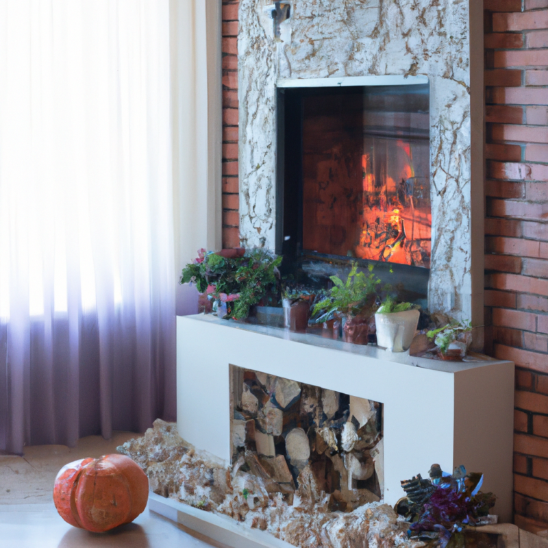 озеленяване на камини