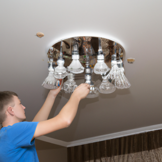 Монтаж на полилеи