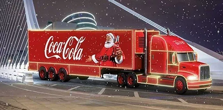 18 факта за коледния камион на Coca-Cola 4 коледния камион на coca cola
