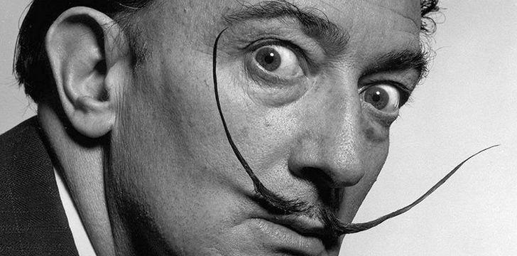 15 сензационни факта за Салвадор Дали 2 Психологията на цветната инфографика