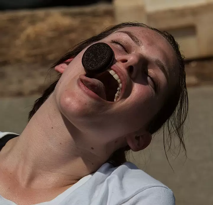 Cookie Face едноминутна игра за деца Cookie Face едноминутна игра за деца