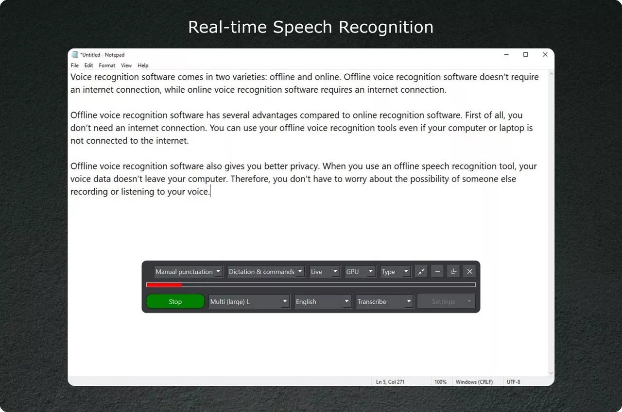 SpeechPulse – преобразува аудио файлове в текст 2 SpeechPulse – преобразува аудио файлове в текст