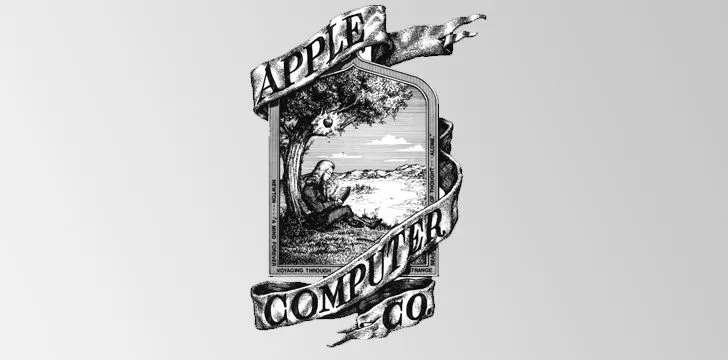100 изненадващи технологични факта, които не знаете 104 Първото лого на Apple