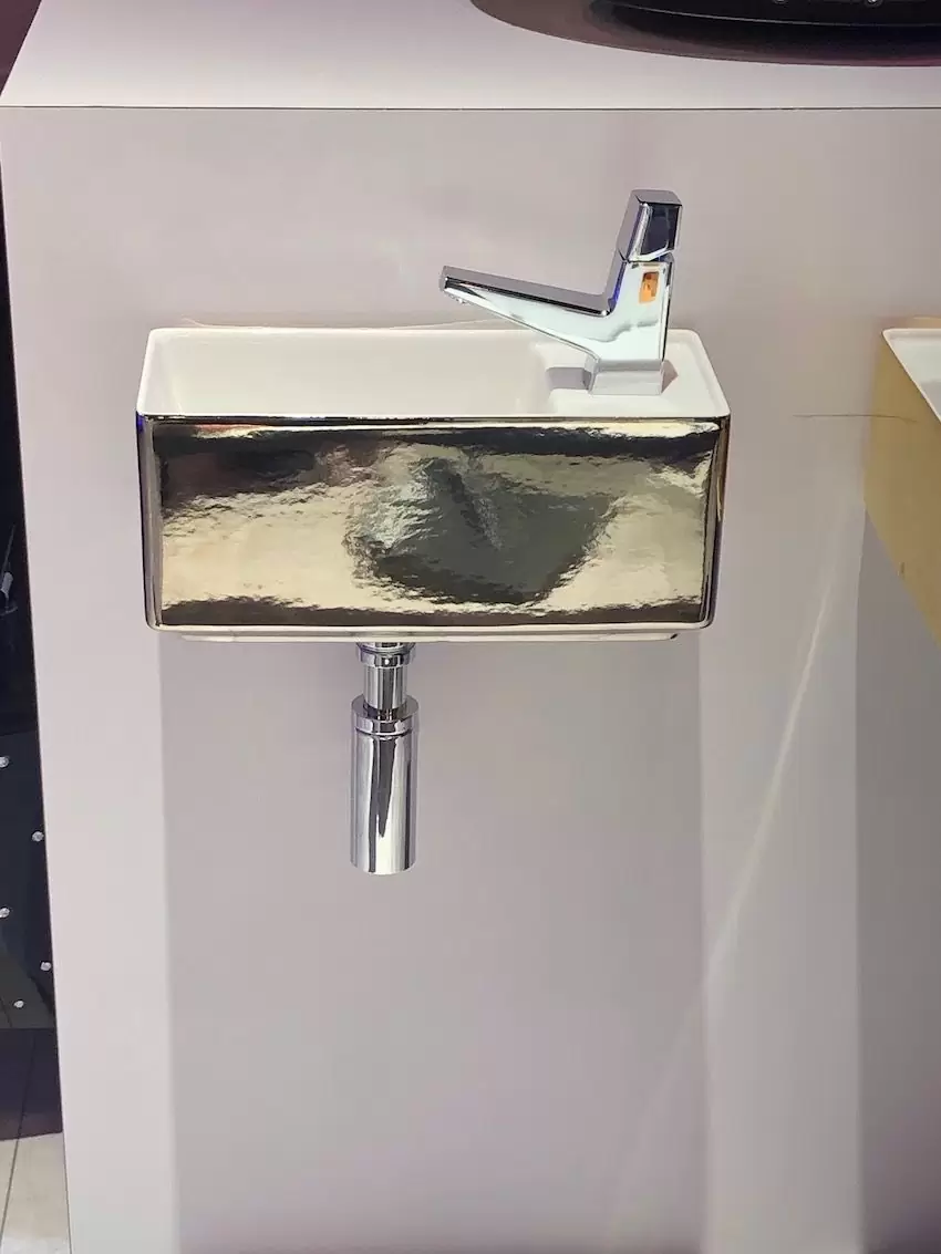 Невероятни дизайни на мивки за баня, които ще харесате 37 Кръгла мивка Dutchmaster Midnight Floral Carillon®