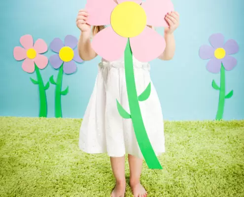107848 how to make paper flowers for kids